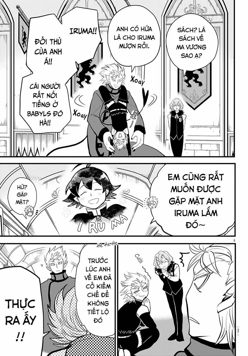 Mairimashita! Iruma-kun Chapter 206: Những chú sư tử vàng - Trang 7