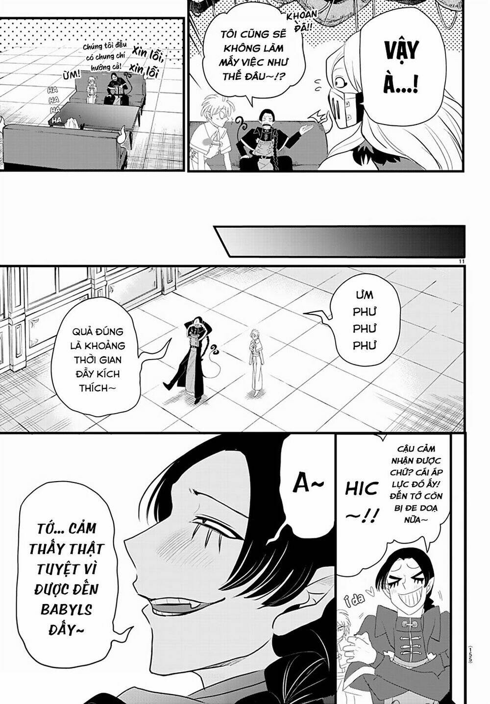 Mairimashita! Iruma-kun Chapter 222: Kết quả cuộc trò chuyện - Trang 13