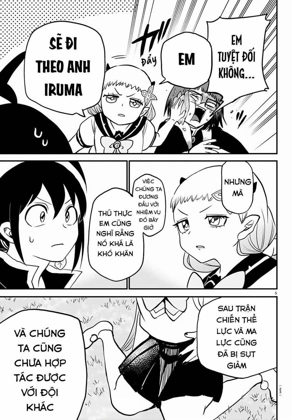 Mairimashita! Iruma-kun Chapter 242: Quyết định của đứa trẻ cá biệt - Trang 8